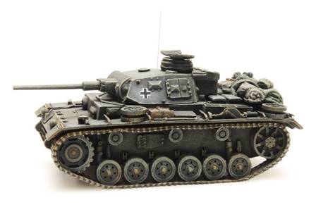 PZKW III AUSF J GRIS - MONTADO Y PINTADO