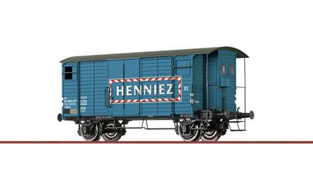 SUIZA SBB VAGON CERRADO CON GARITA HENNIEZ