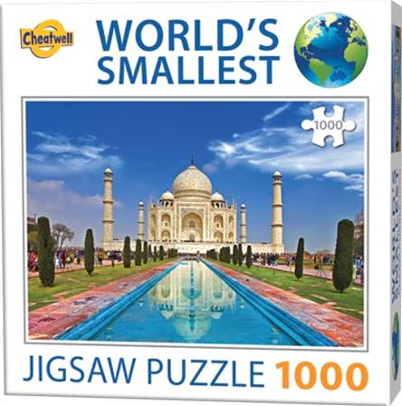 PUZZLE 1000 PIEZAS MINIS (42 x 29 cm) - TAJ MAHAL