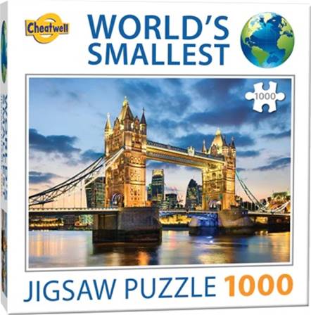 PUZZLE 1000 PIEZAS MINIS (42 x 29 cm) - PUENTE DE LONDRES