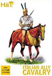 CABALLERÍA ALIADA ITALIANA - GUERRAS PÚNICAS (12 soldados a caballo)