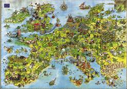 PUZZLE DE 4000 PIEZAS (136 x 96 cm) - EUROPA 