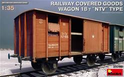 SOVIET RAILWAY COVERED GOODS WAGON