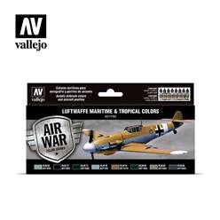 SET DE PINTURAS AVIONES LUFTWAFFE PARA AEROGRAFO (8 uds)