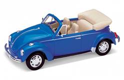 VW ESCARABAJO CABRIO 1959 AZUL