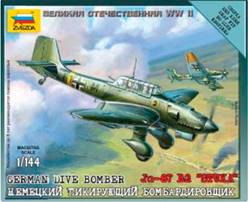 JU-87 B2, "STUKA", BOMBARDERO ALEMÁN EN PICADO
