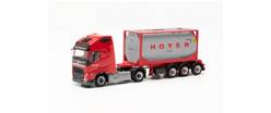 CAMION CON CONTENEDOR HOYER