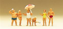 FAMILIA DE BAÑISTAS