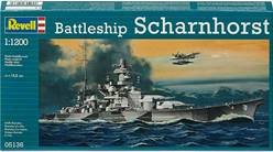 ACORAZADO ALEMÁN SCHARNHORST ESCALA 1/1200