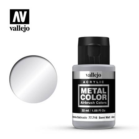 METAL COLOR ALUMINIO SATINADO-PARA AEROGRAFO (32 ml)