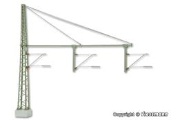 MASTIL DE CATENARIA CON 3 SOPORTES