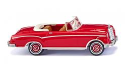 MERCEDES 220 S CABRIO ROJO