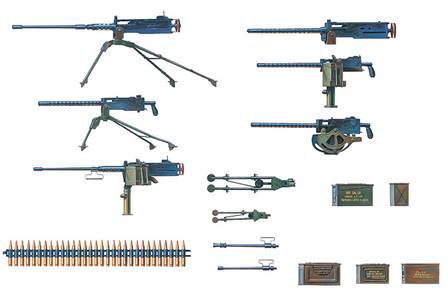 SET DE AMETRALLADORAS USA