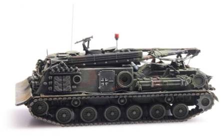 BRD M88 BERGEPANZER FLECKTARNUNG - MONTADO Y PINTADO
