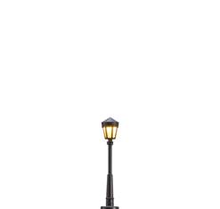 FAROLA CLASICA NEGRA DE CALLE DE LED ( 36 mm)