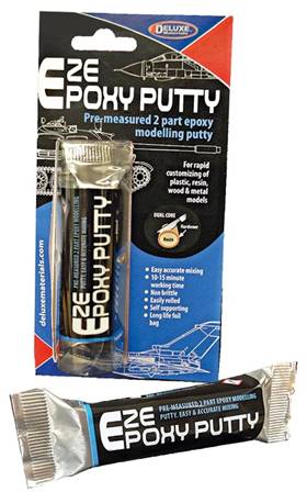 EPOXY PUTTY PARA PLASTICO, MADERA Y METAL (25 gr) - SECA EN 10-15 min