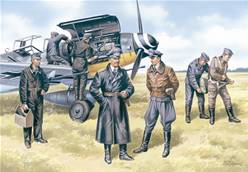 PILOTOS DE LA LUFTWAFFE Y PERSONAL DE TIERRA