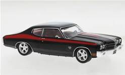 CHEVROLET CHEVELLE SS 1970 NEGRO Y ROJO