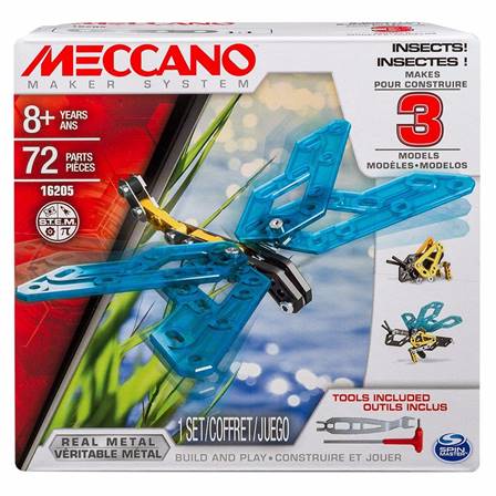 MECCANO INSECTOS - SE PUEDEN HACER 3 MODELOS  - HERRAMIENTAS INC.