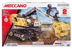 MECCANO-EXCAVADORA (2 MODELOS PARA CONSTRUIR)