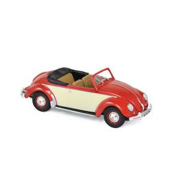 VW HEBMULLER 1949 ROJO/CREMA