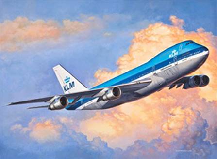 BOEING 747-200 KLM 1:450