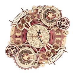 ZODIAC WALL CLOCK- 33 X 29,5 X 5,5 cm- 168 pcs