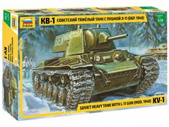 KV-1, TANQUE SOVIÉTICO AÑO 1940 CON CAÑÓN L-11