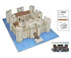 CASTILLO DE BODIAM ENGLAND S. XIV (44 x 32 cm) H=14 cm, 5.850 piezas