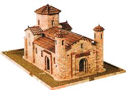 IGLESIA DE SAN MARTÍN DE FROMISTA DE PALENCIA S.XI (42 x 21 x25 cm)