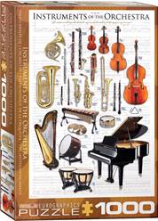PUZZLE DE 1000  PIEZAS (48 x 68 cm) - INSTRUMENTOS DE LA ORQUESTA