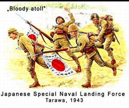 MARINES JAPONESES, TARAWA, 1943