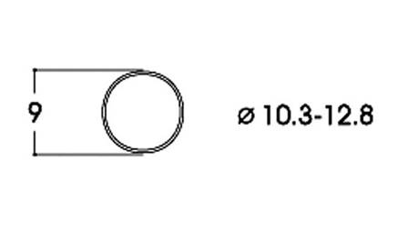 AROS PARA RUEDAS DE (10,3 a 12,8 mm) (10 un)