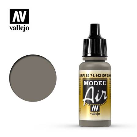 PINTURA ACRILICA PARA AEROGRAFO (17 ml) - GRIS SINAI