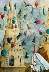 PUZZLE 500 PIEZAS TACTO ATERCIOPELADO (34 x 48 cm) - TALE OF TWO