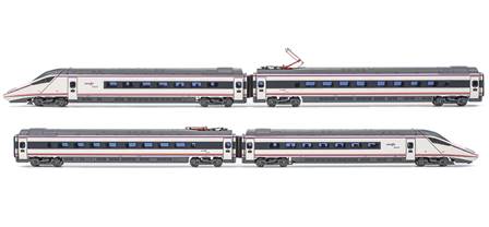 RENFE TREN DE ALTA VELOCIDAD SERIE 114, 4 COCHES (CONECTOR NEXT 18)