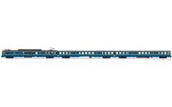RENFE AUTOMOTOR SERIE 440 AZUL/AMARILLO, 3 COCHES (CONECTOR NEXT18)