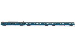 RENFE AUTOMOTOR SERIE 440 AZUL/AMARILLO, 3 COCHES (CONECTOR NEXT18)