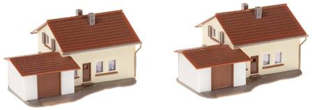 CASAS  (7,8 x 7,5 cm) x2