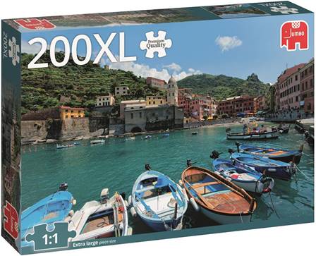 PUZZLE DE 200 PIEZAS (49 X 35 cm) - CINQUE TERRE-ITALIA