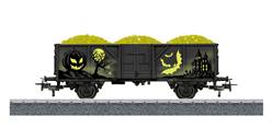 VAGON CON DECORACION HALLOWEEN FLUORESCENTE - START UP