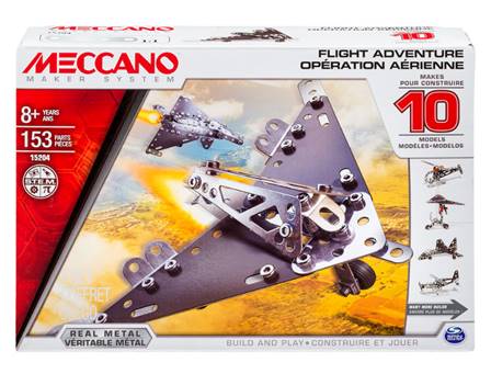 MECCANO FLIGHT ADVENTURE (10 MODELOS PARA CONSTRUIR)