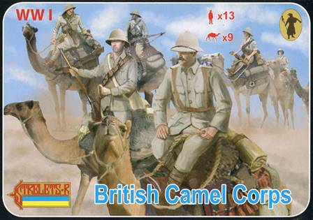 CUERPO BRITANICO A CAMELLO WWI