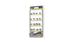MATAS DE HIERBAS DE PRADERA VERDE MEDIO (1,2-1,3 cm)-20 uds