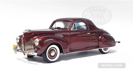 LINCOLN-ZEPHYR 1940 COUPE (ROJO)