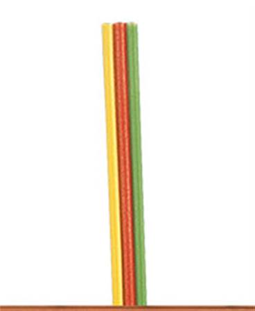 CABLE AMARILLO/ROJO/VERDE  (Sección = 0,14 mm. Longitud = 5 m) 1,5 A