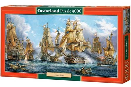 PUZZLE DE 4000 PIEZAS (138 x 68cm)- BATALLA NAVAKL