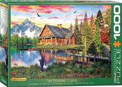 PUZZLE DE 1000 PIEZAS (48 x 68 cm) - LA CABAÑA DE PESCA