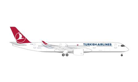 AIRBUS A350-900 TURKISH AIRLINES (13,4 cm)