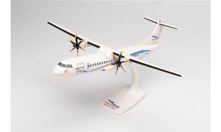 ATR-72-500 LUBECK (27,1 cm) - SEMIMONTADO ESCALA 1/100
